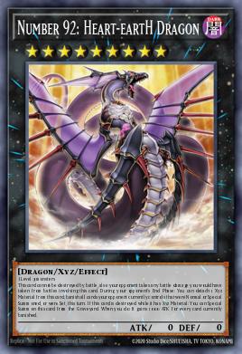 Card Image: Number 92: Heart-eartH Dragon