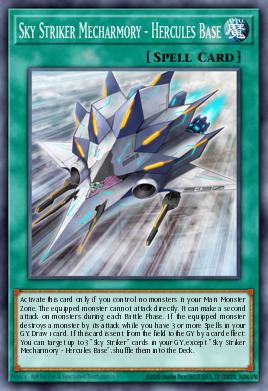 Card Image: Sky Striker Mecharmory - Hercules Base