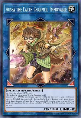 Card Image: Aussa the Earth Charmer, Immovable