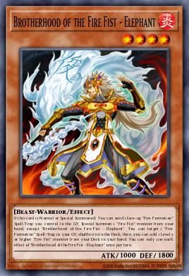 Card Image: Brotherhood of the Fire Fist - Elephant