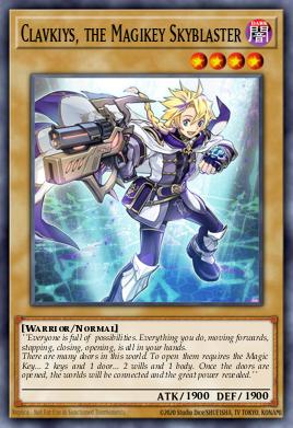 Card Image: Clavkiys, the Magikey Skyblaster