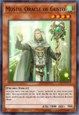 Card Image: Musto, Oracle of Gusto