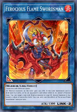 Card Image: Ferocious Flame Swordsman