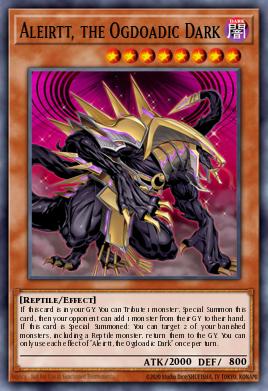 Card Image: Aleirtt, the Ogdoadic Dark