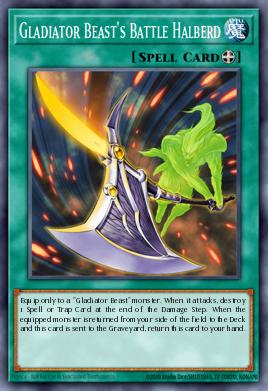 Card Image: Gladiator Beast's Battle Halberd