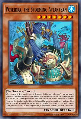 Card Image: Poseidra, the Storming Atlantean