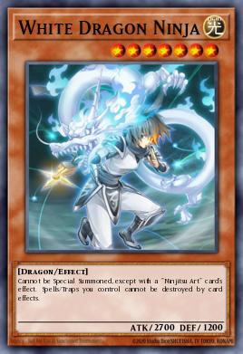 Card Image: White Dragon Ninja