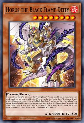 Card Image: Horus the Black Flame Deity