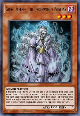 Card Image: Ghost Sleeper, the Underworld Princess