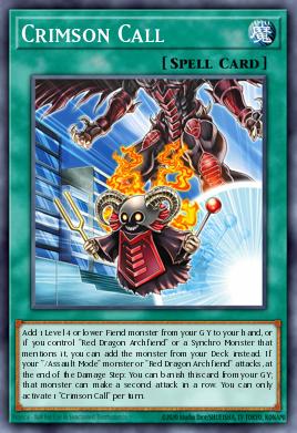 Card Image: Crimson Call