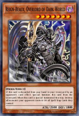 Card Image: Reign-Beaux, Overlord of Dark World