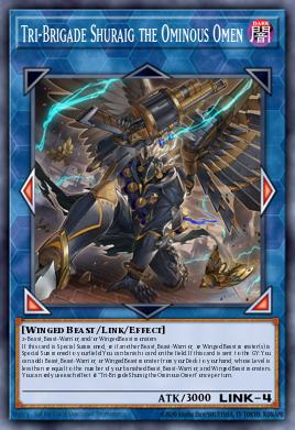 Card Image: Tri-Brigade Shuraig the Ominous Omen