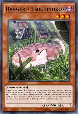 Card Image: Danger!? Tsuchinoko?