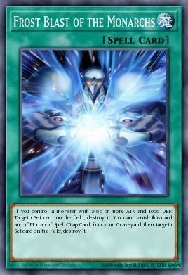 Card Image: Frost Blast of the Monarchs