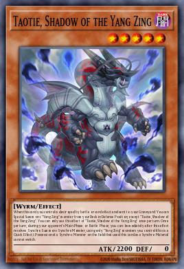 Card Image: Taotie, Shadow of the Yang Zing